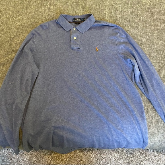Polo Ralph Lauren Soft Cotton Long-Sleeve Polo Shirt - Picture 2 of 4